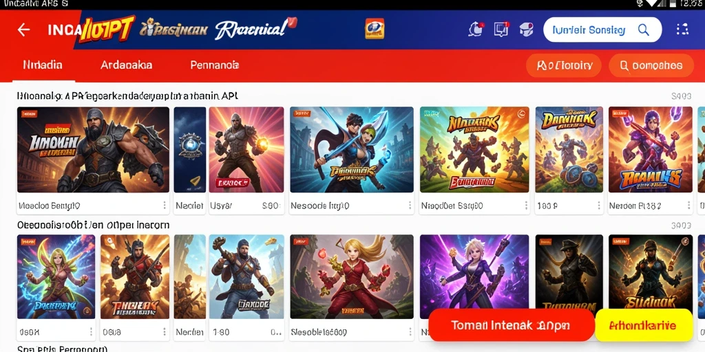 Tangkapan layar pertama menampilkan pertempuran seru dalam game.
