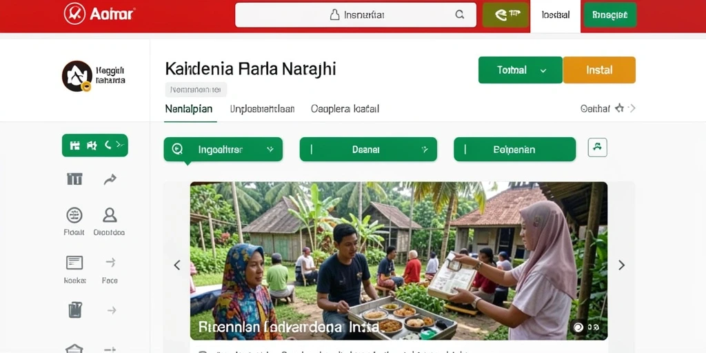 Antarmuka pengguna yang sederhana dan menarik.
