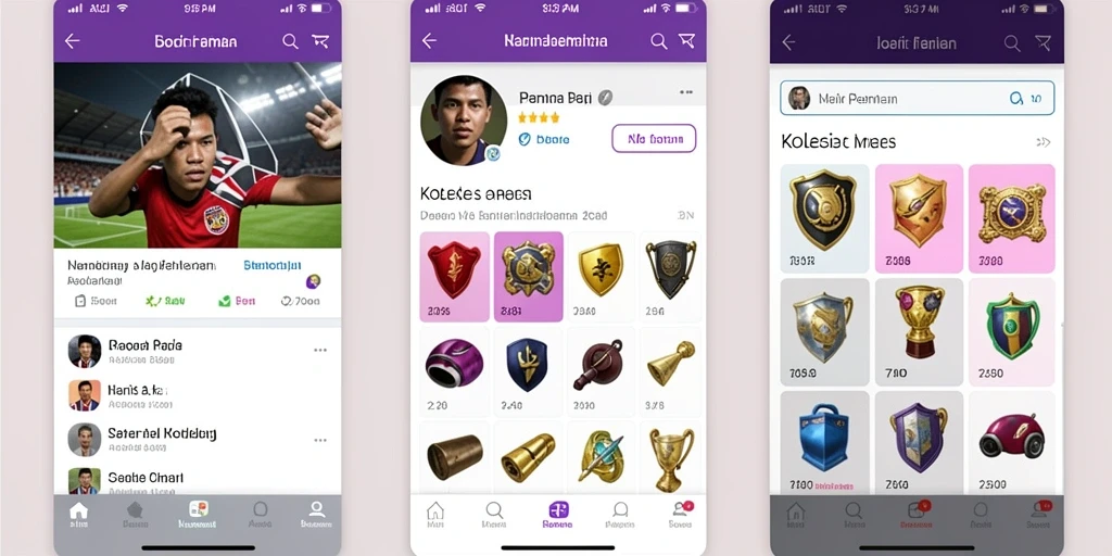 Layar utama dengan grafis menawan dan dapat dimainkan.
